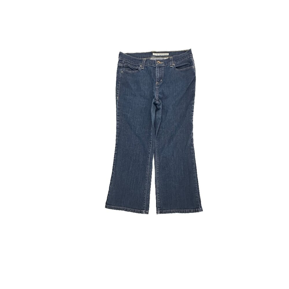 DKNY Soho Jean Bootcut Women's size 14P Dark Wash‎ Blue Denim Jeans